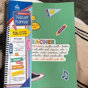 Teacher Planner - Green